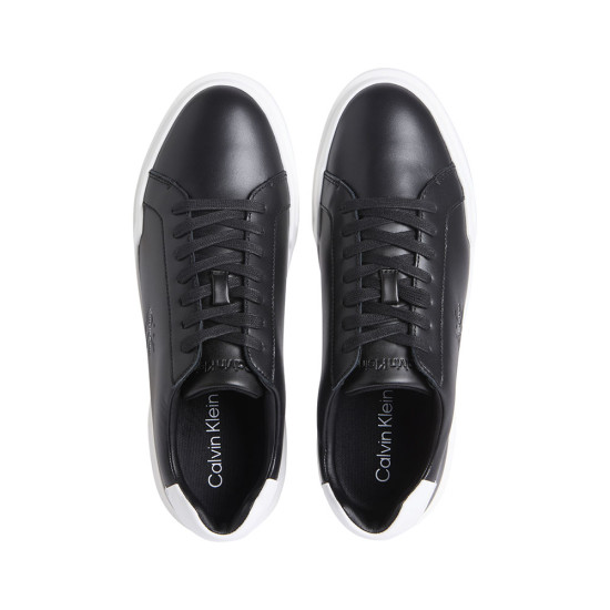 Calvin Klein Leather Durable Traction NYC Trainers